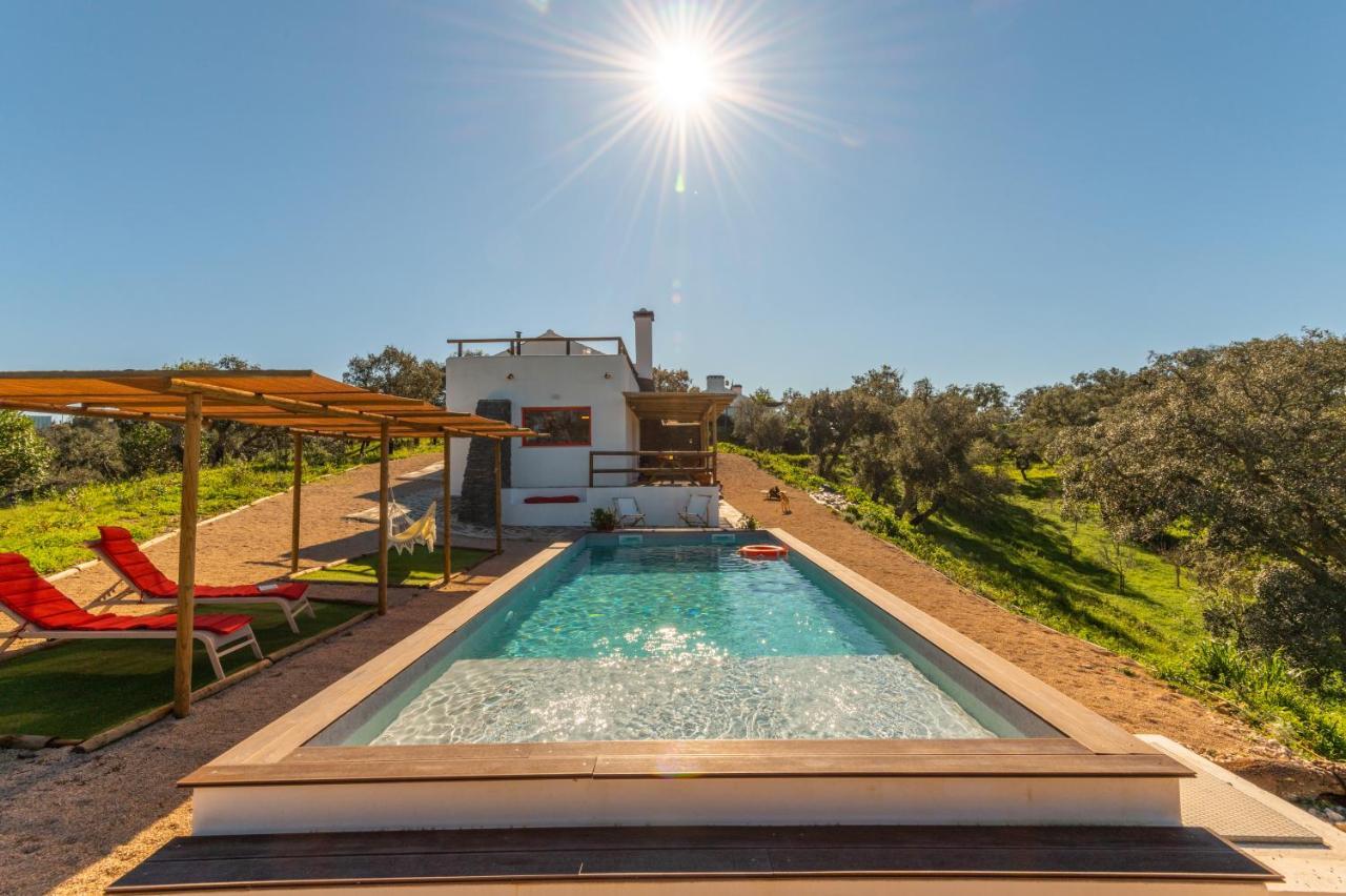 Sierra Melides Villa,Alentejo, Br2 With Private Pool, Br3 With Private Pool - Near Beach São Francisco da Serra Exteriör bild