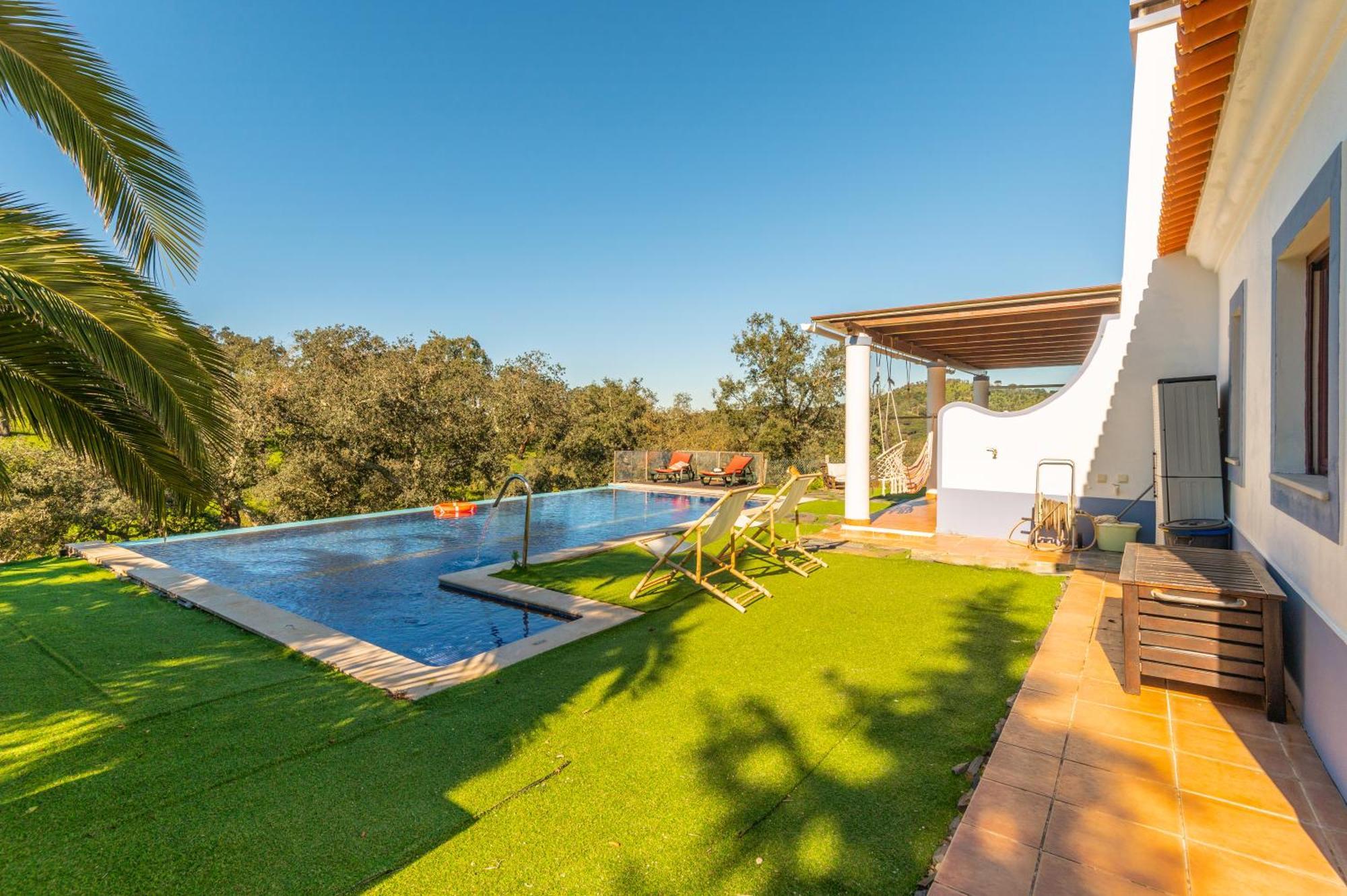 Sierra Melides Villa,Alentejo, Br2 With Private Pool, Br3 With Private Pool - Near Beach São Francisco da Serra Rum bild